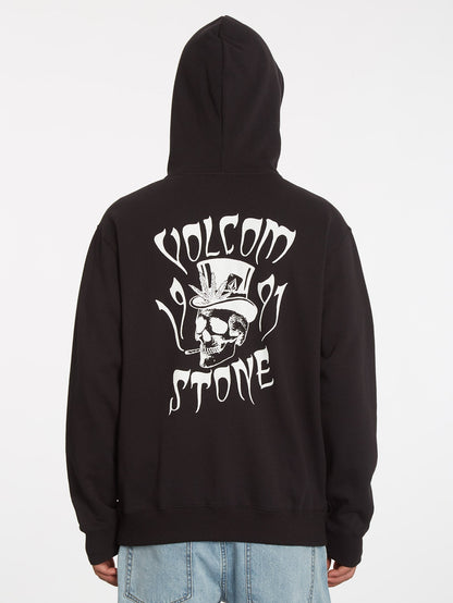Extends Zip Hoodie - BLACK