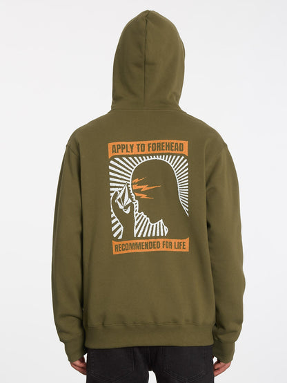 Extends Zip Hoodie - SERVICE GREEN