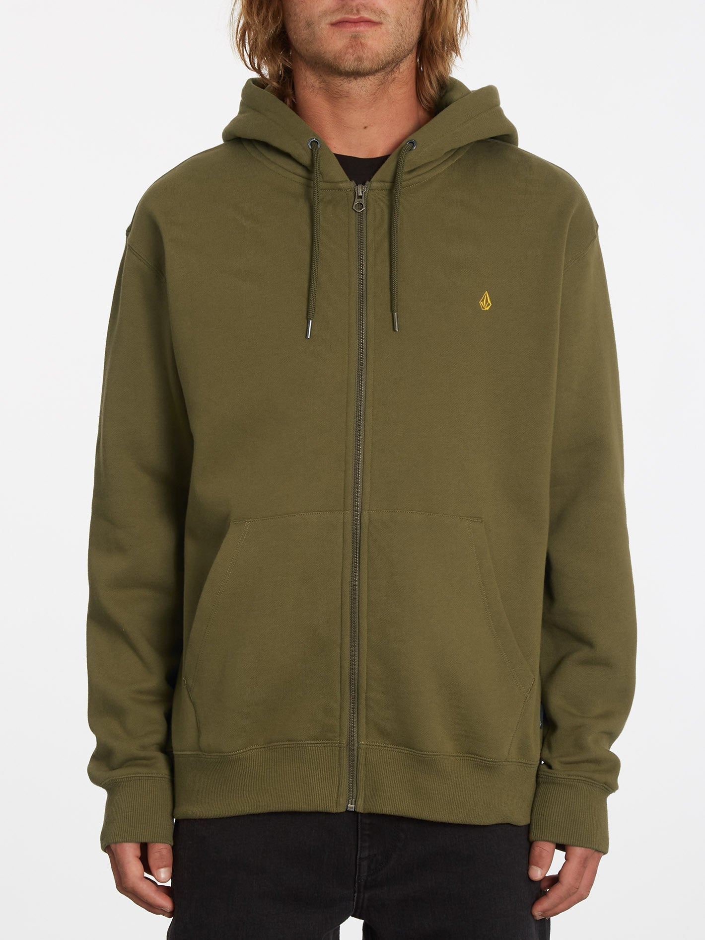 Extends Zip Hoodie - SERVICE GREEN