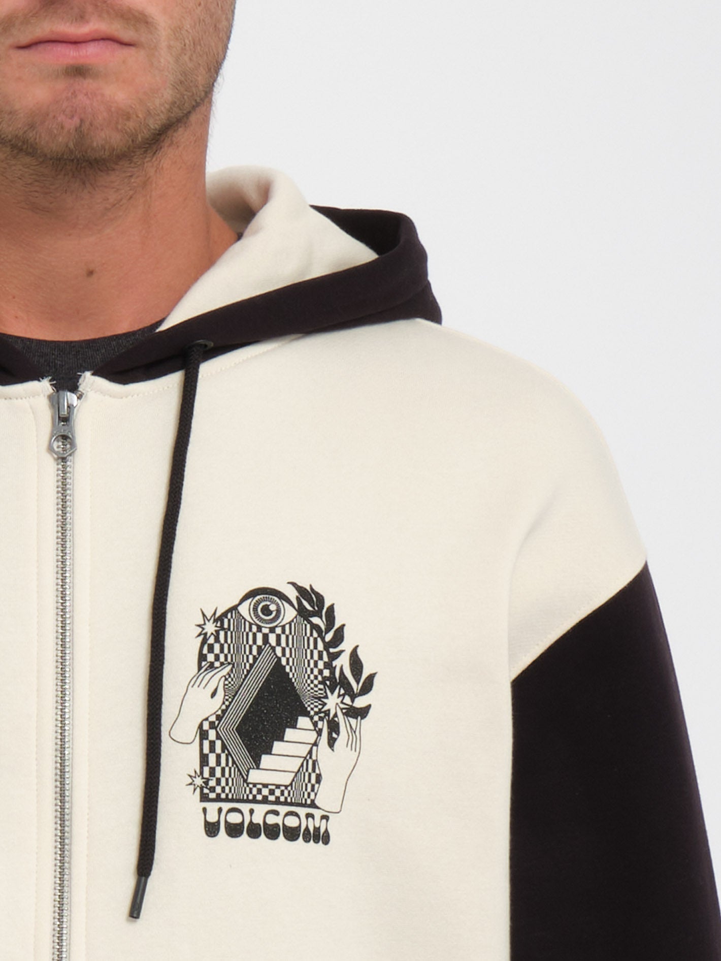Watanite Zip Hoodie - DIRTY WHITE
