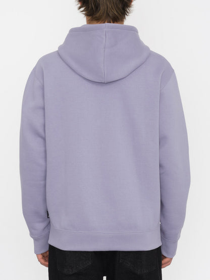 Single Stone Zip Hoodie - VIOLET DUST