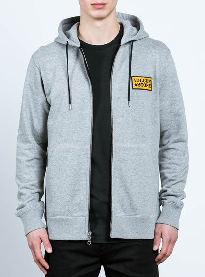Shop Zip Hoodie - Grey