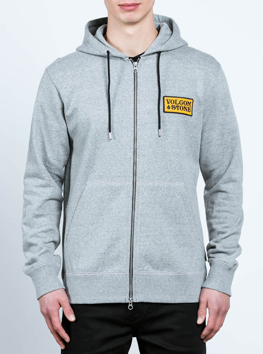 Shop Zip Hoodie - Grey