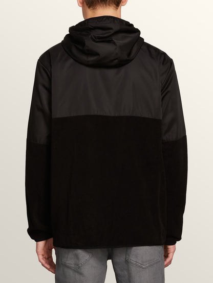 Zion Zip Hoodie - Black
