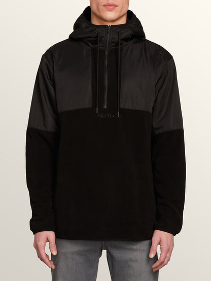 Zion Zip Hoodie - Black