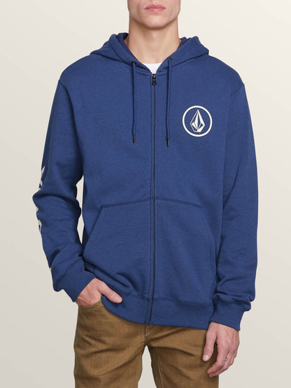 Stone Zip Hoodie - Melindigo
