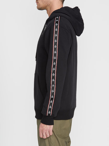Banes Zip Hoodie - Black