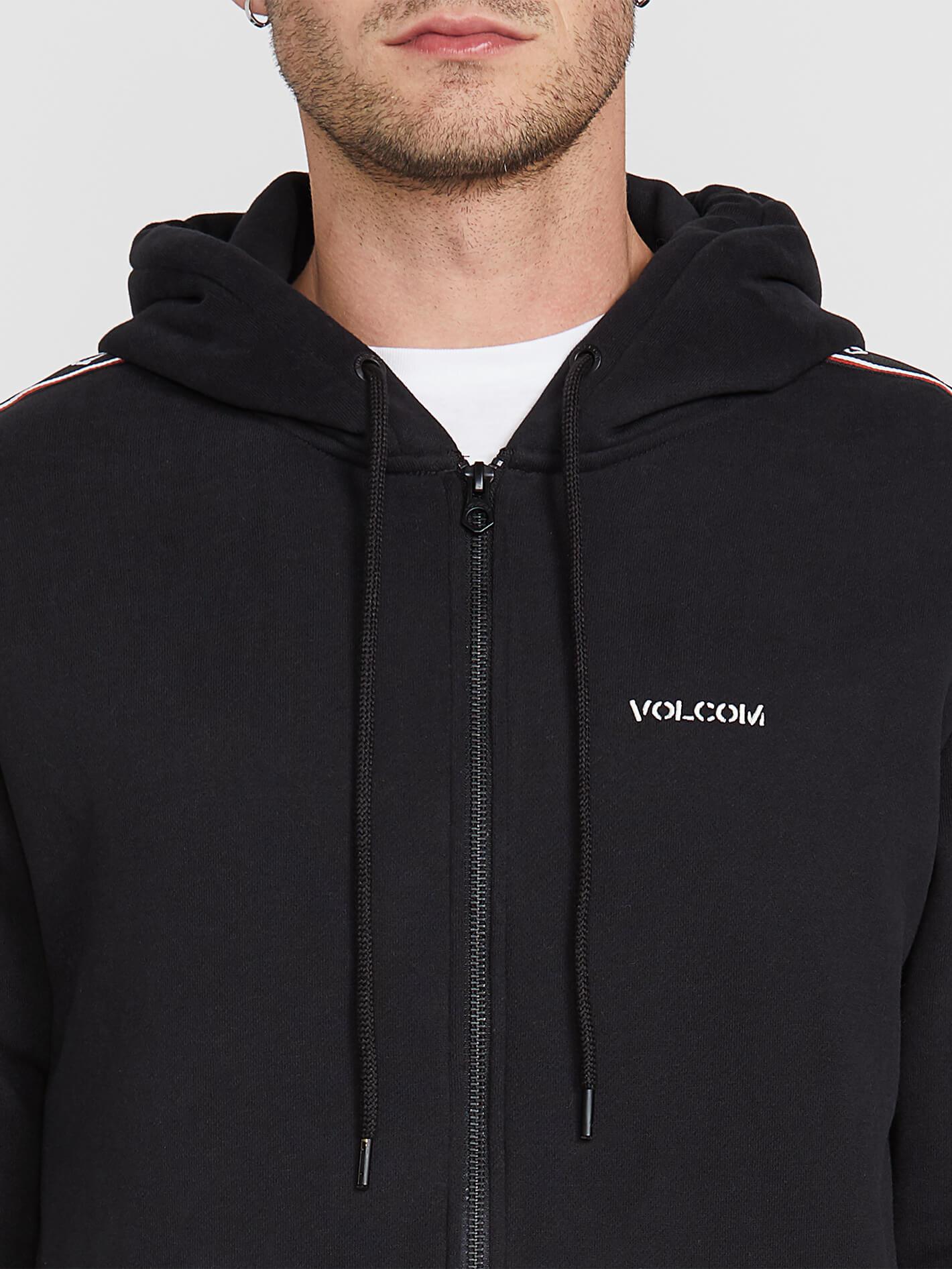 Banes Zip Hoodie - Black