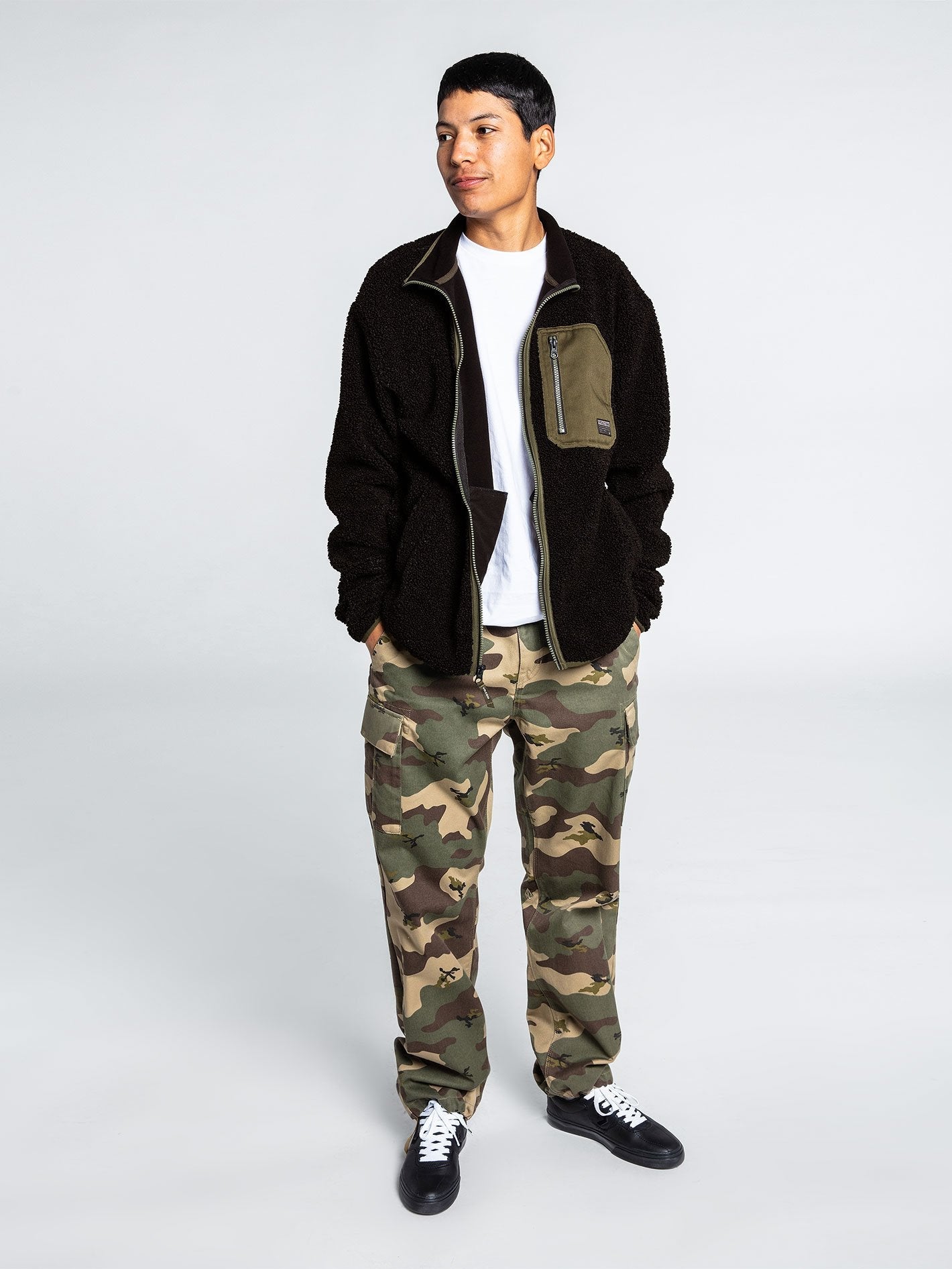 Muzzer Fuzzar Zip Sweatshirt - NEW BLACK
