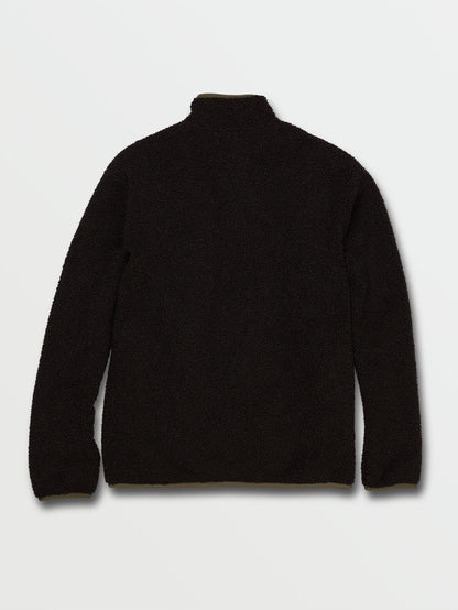 Muzzer Fuzzar Zip Sweatshirt - NEW BLACK