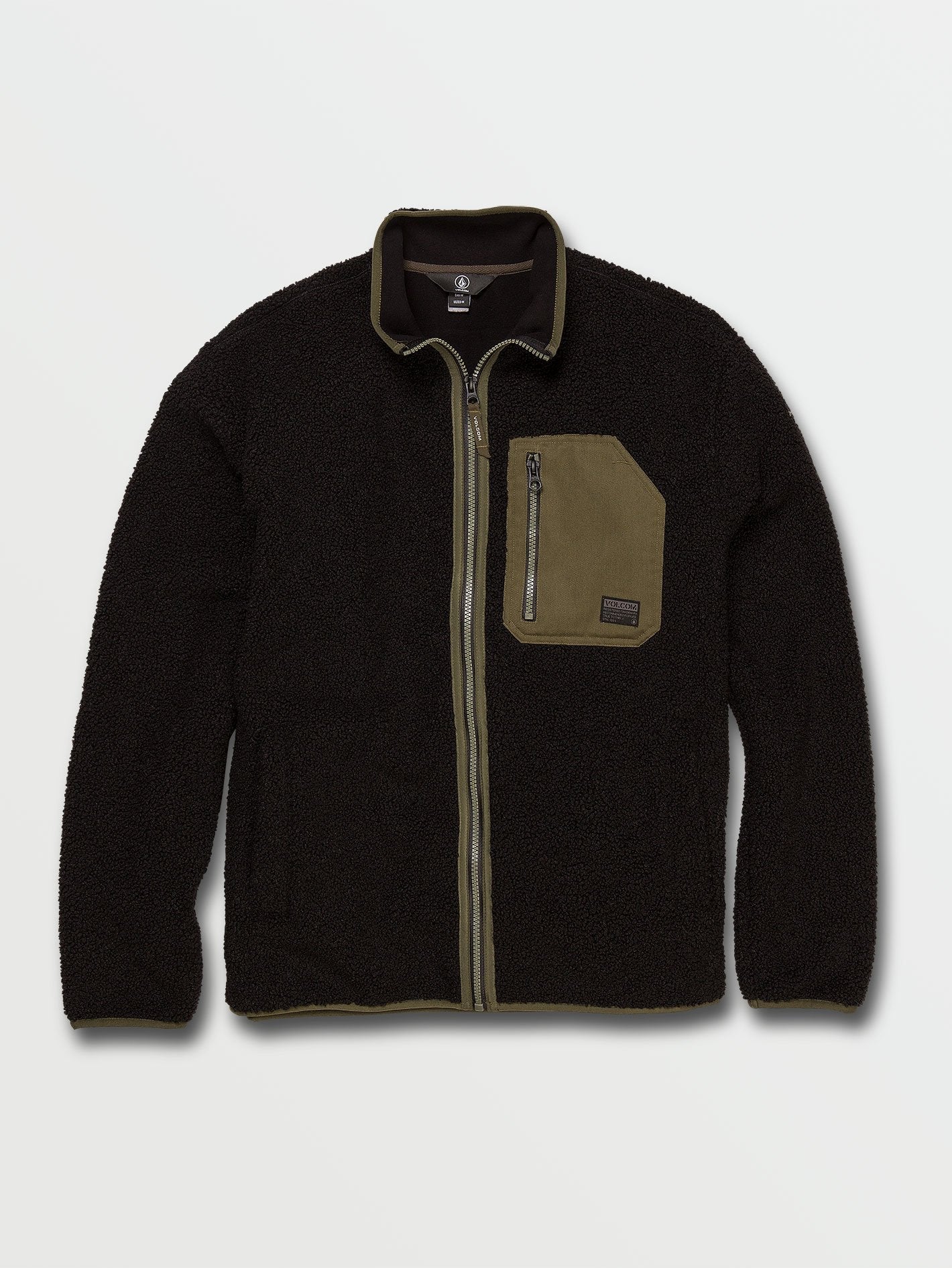 Muzzer Fuzzar Zip Sweatshirt - NEW BLACK