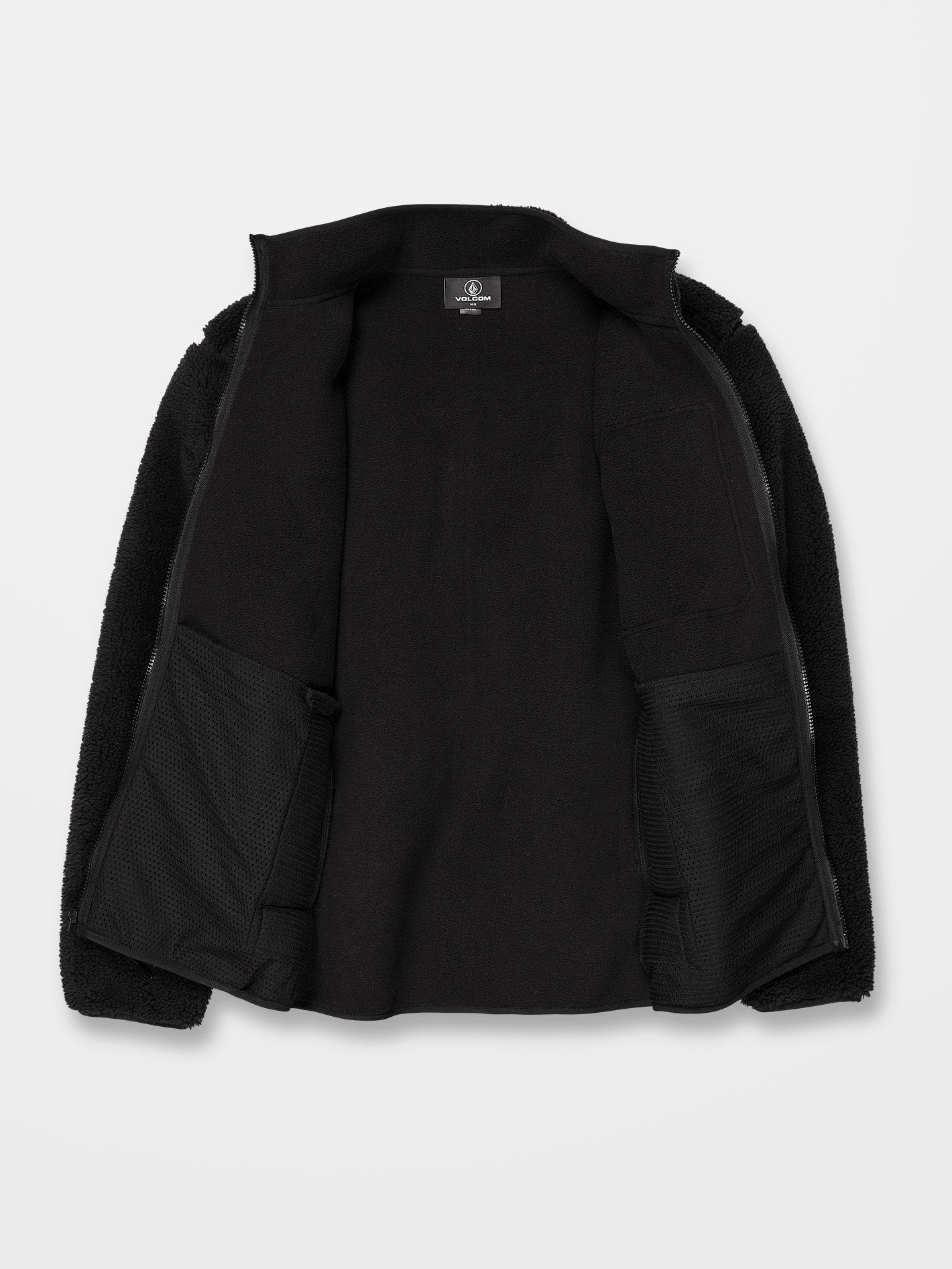 Muzzer Fuzzar Zip Sweatshirt - BLACK