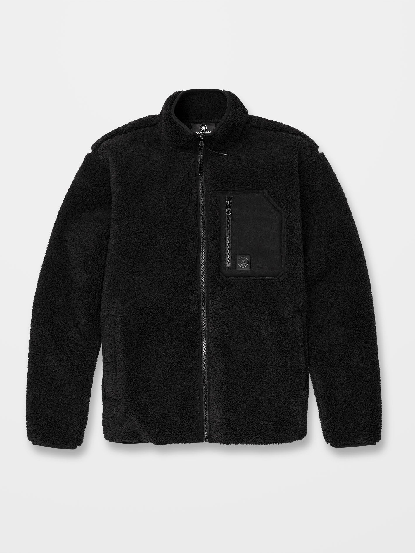 Muzzer Fuzzar Zip Sweatshirt - BLACK