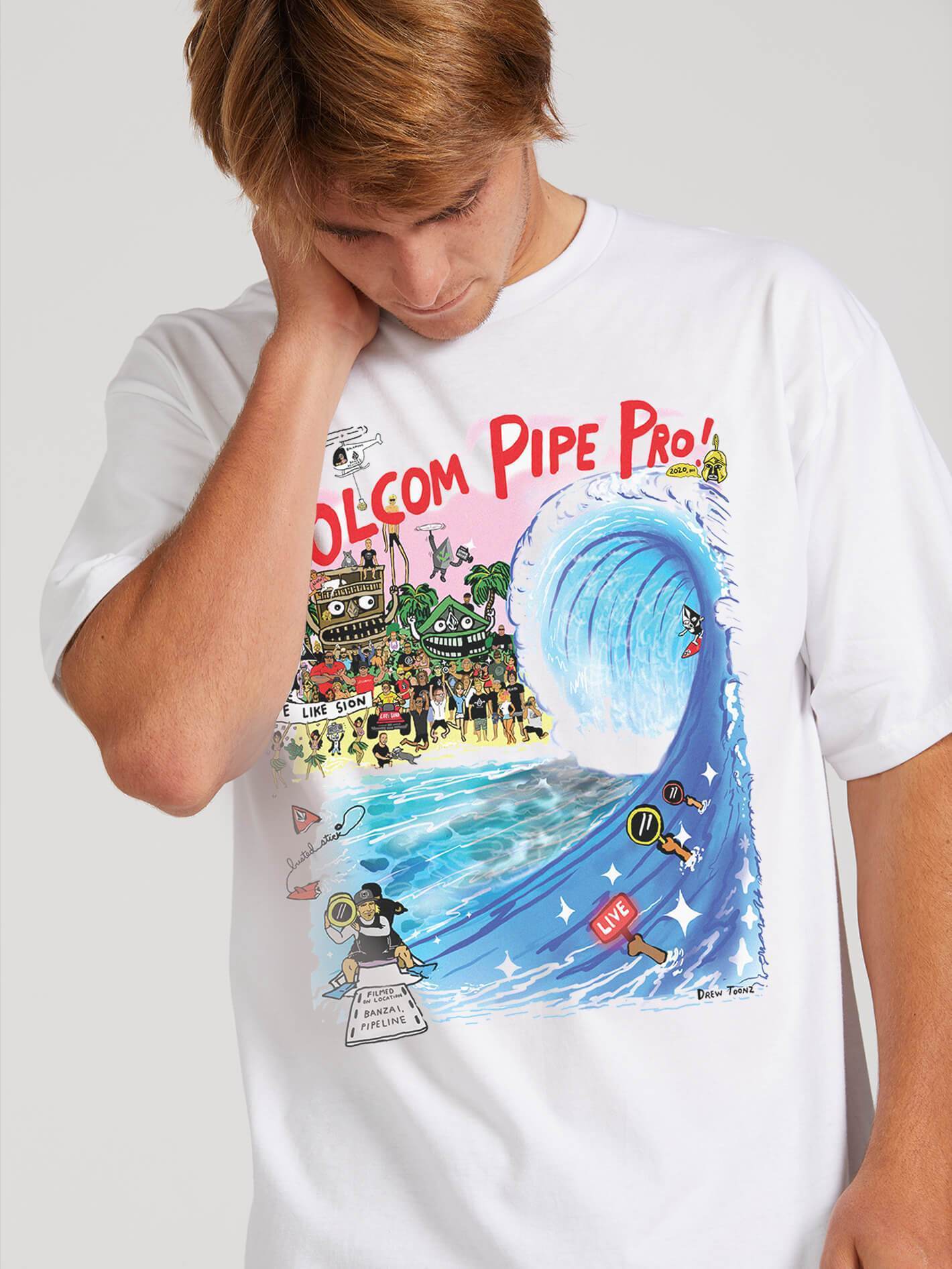 VPP Drew Toonz Short Sleeve Tee - White
