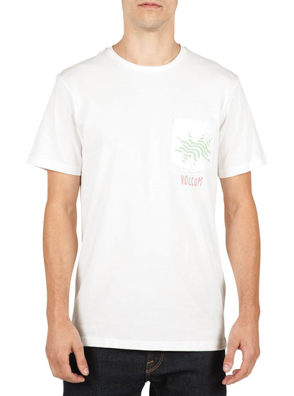 Mag Pocket Tee - White