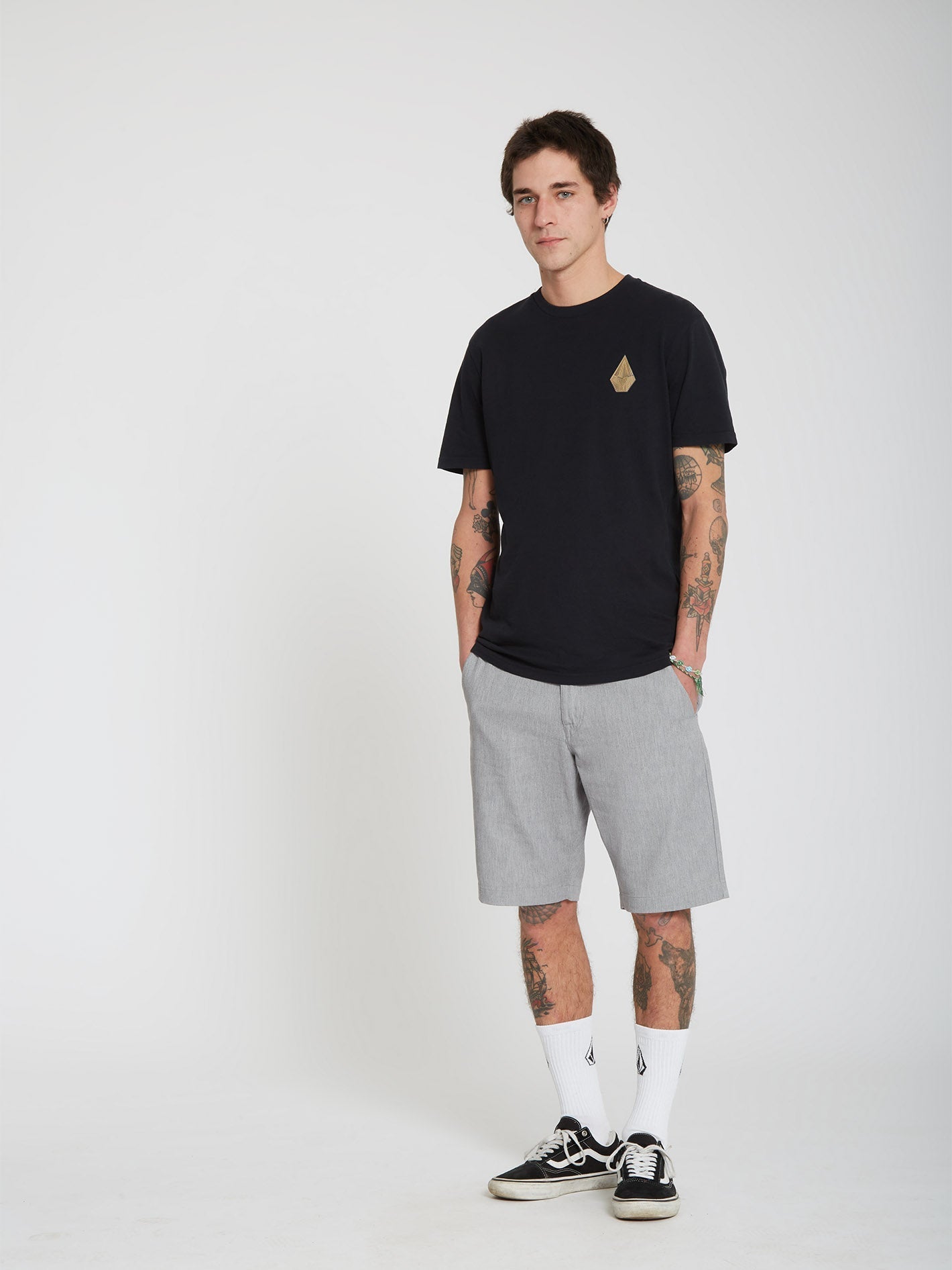 T Hooper Glimmer T-shirt - BLACK