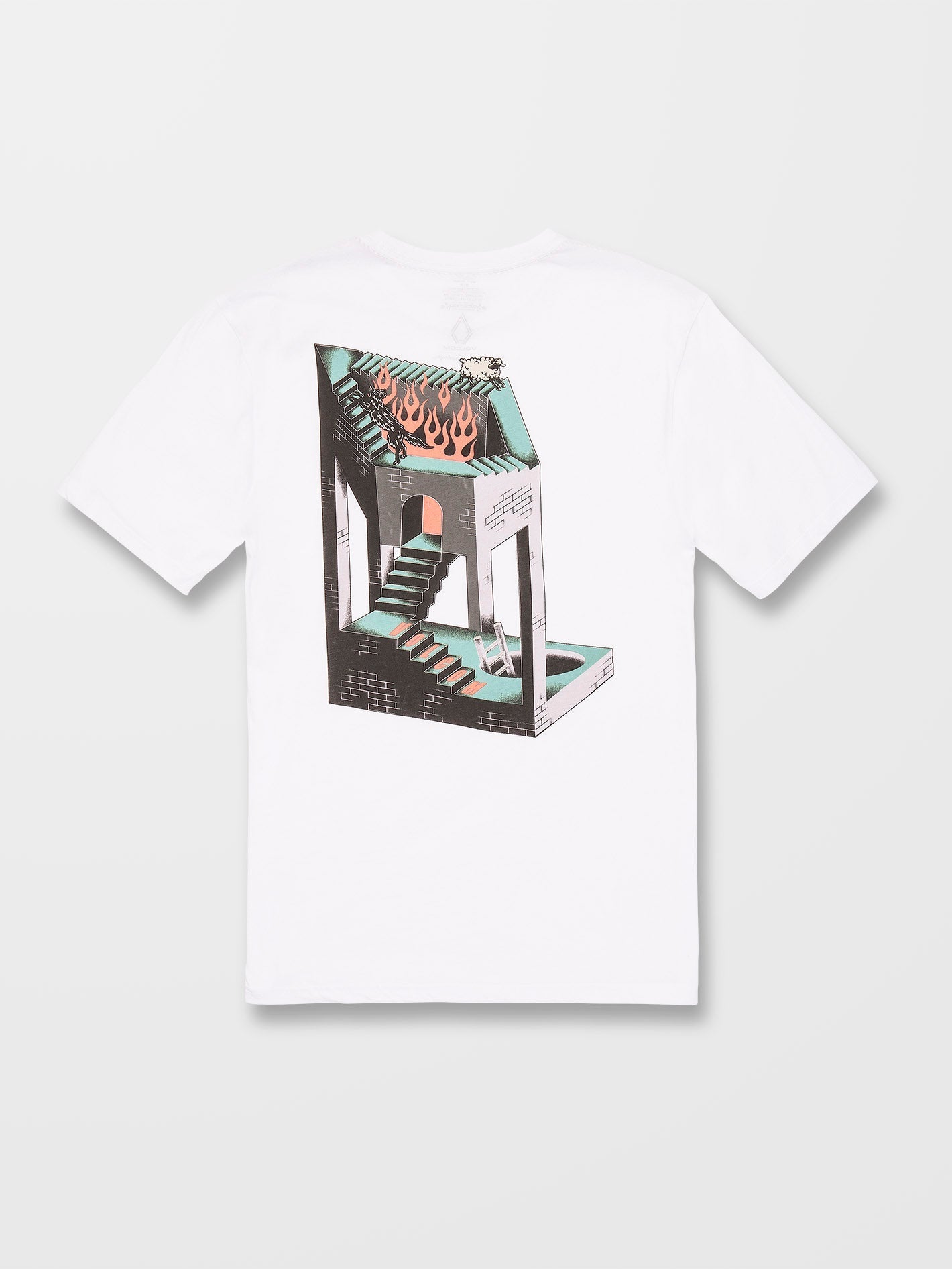 Skate Vitals Axel 2 T-shirt - WHITE