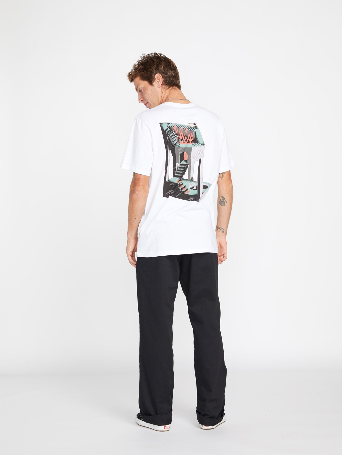 Skate Vitals Axel 2 T-shirt - WHITE