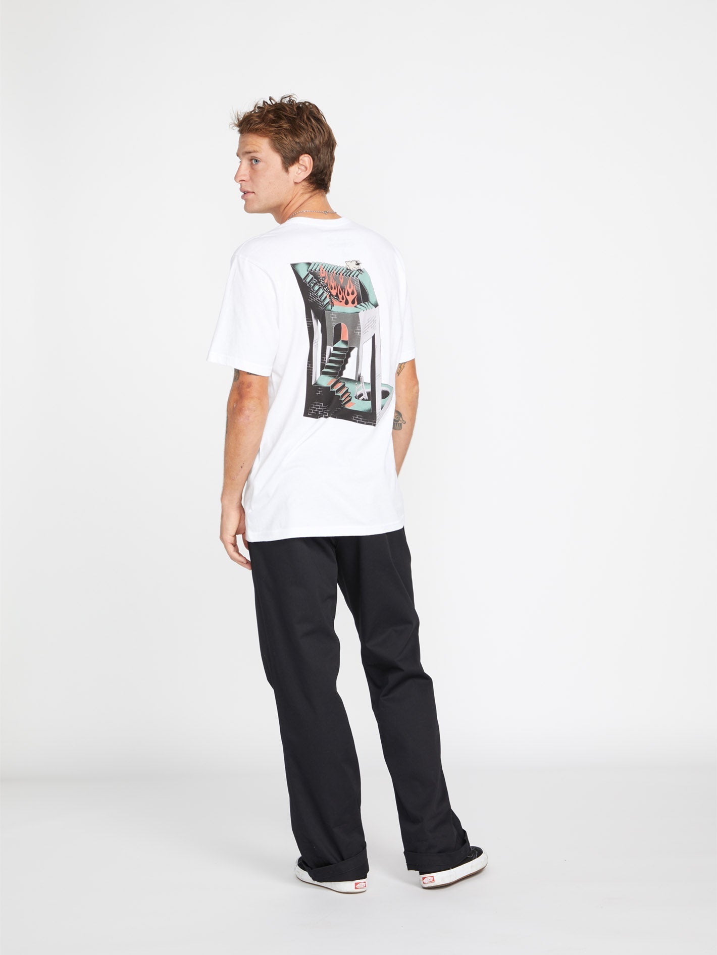 Skate Vitals Axel 2 T-shirt - WHITE