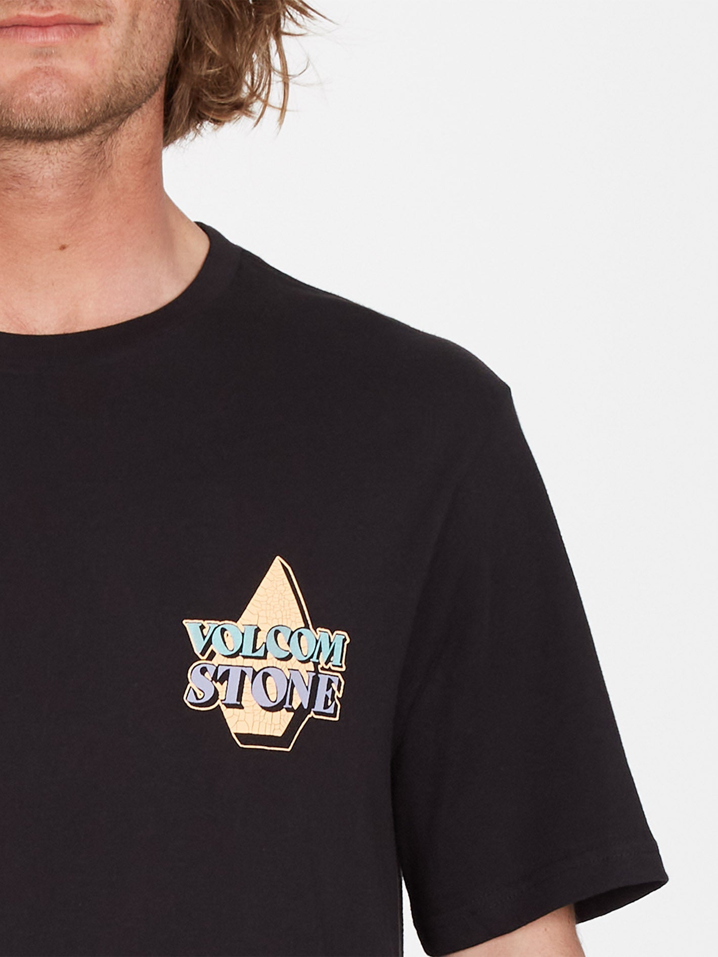 Stript T-shirt - BLACK