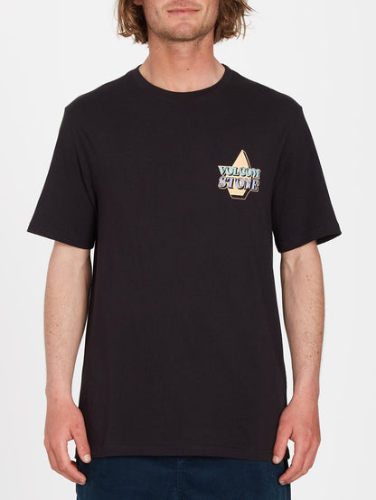 Stript T-shirt - BLACK