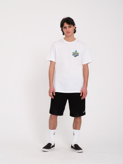 Stript T-shirt - WHITE