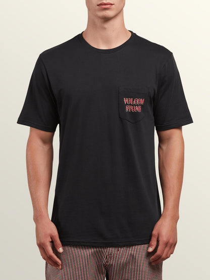 Transmit Short Sleeve Pocket Tee - Black