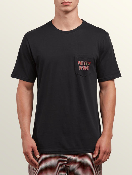 Transmit Short Sleeve Pocket Tee - Black