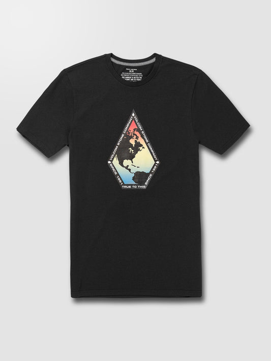 Global Stone T-shirt - BLACK