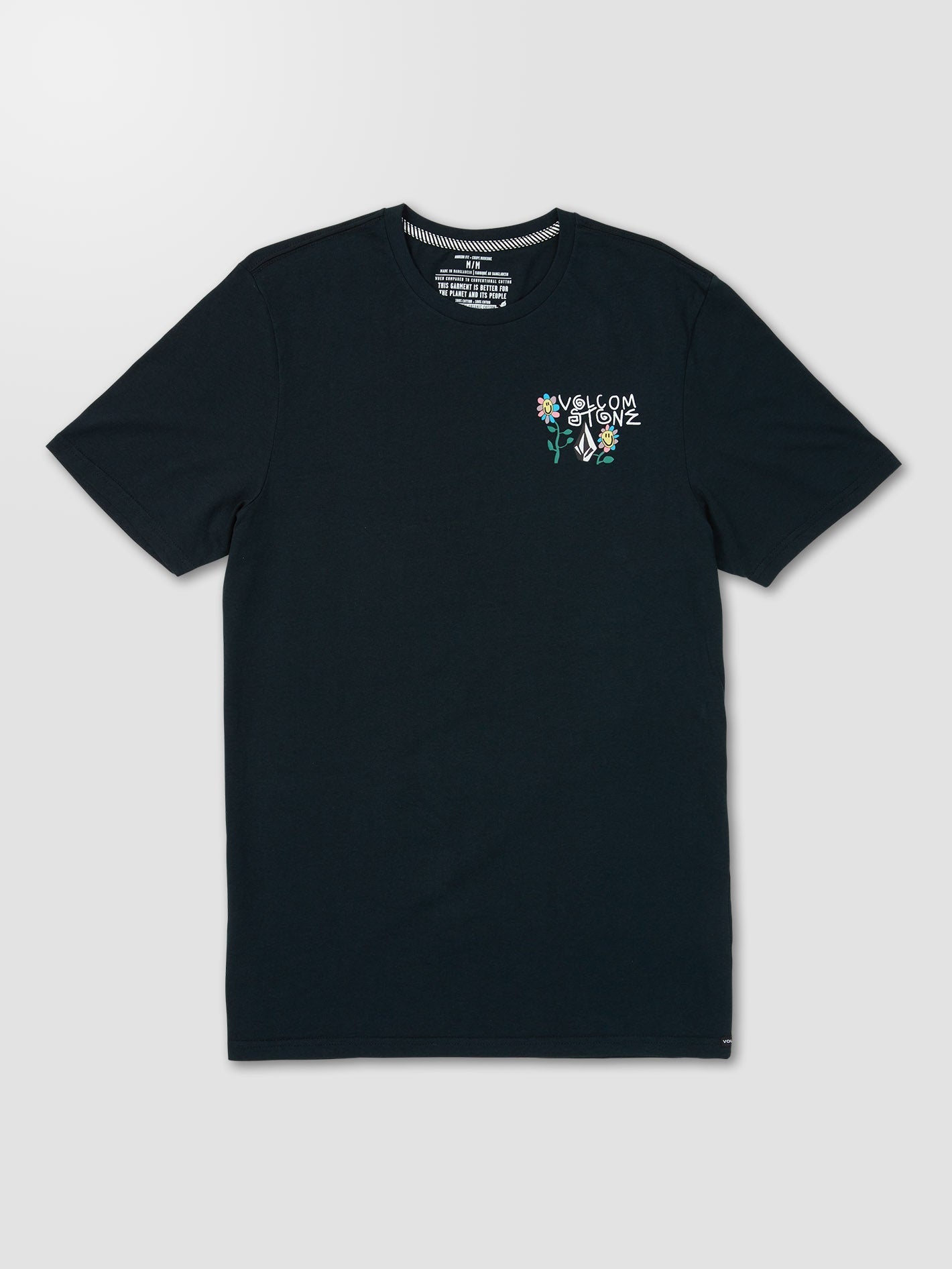 Surf Vitals Animal T-shirt - BLACK