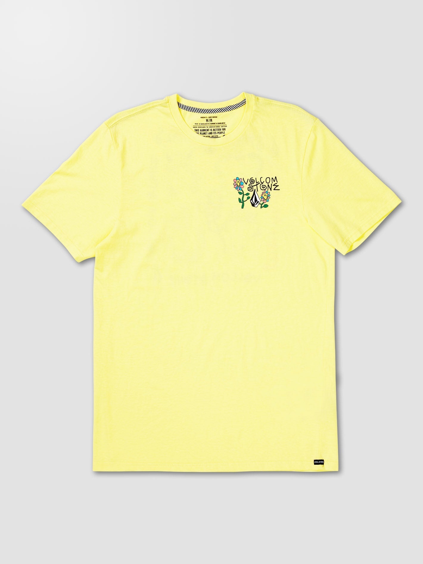 Surf Vitals Animal T-shirt - GLIMMER YELLOW