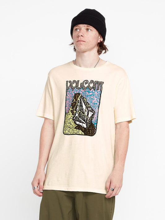 Farm to Yarn Submerged T-shirt - OFF WHITE