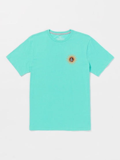 Scorcho Farm To Yarn T-Shirt - Dusty Aqua