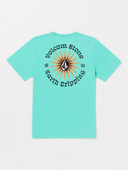 Scorcho Farm To Yarn T-Shirt - Dusty Aqua