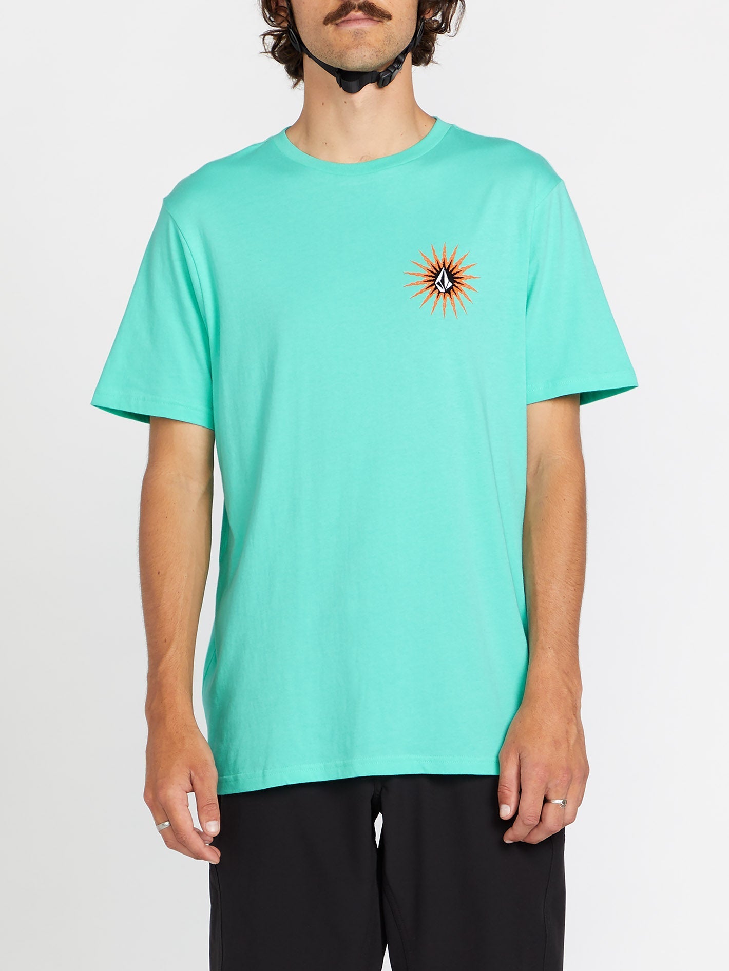 Scorcho Farm To Yarn T-Shirt - Dusty Aqua