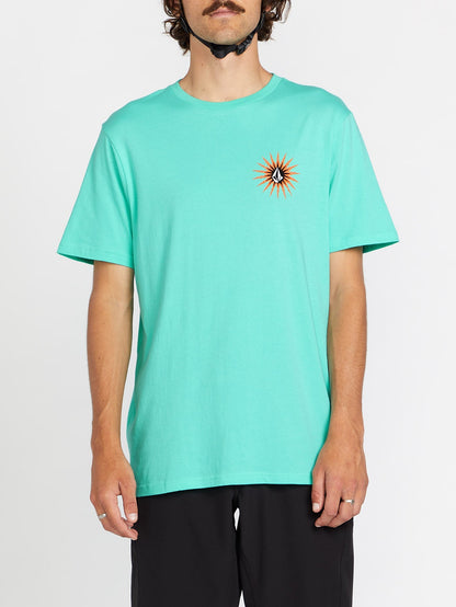 Scorcho Farm To Yarn T-Shirt - Dusty Aqua
