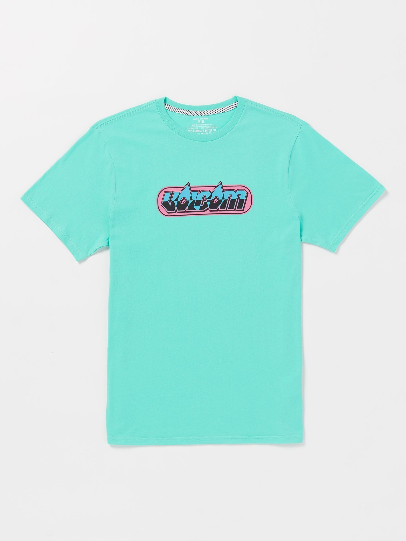 Crash Test T-Shirt - Dusty Aqua