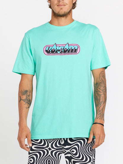 Crash Test T-Shirt - Dusty Aqua