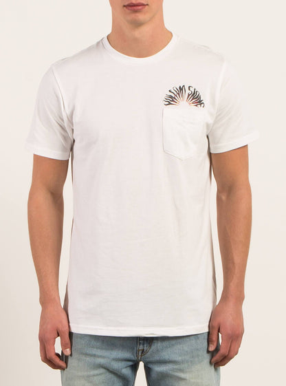 Doom Bloom Pocket Tee - White
