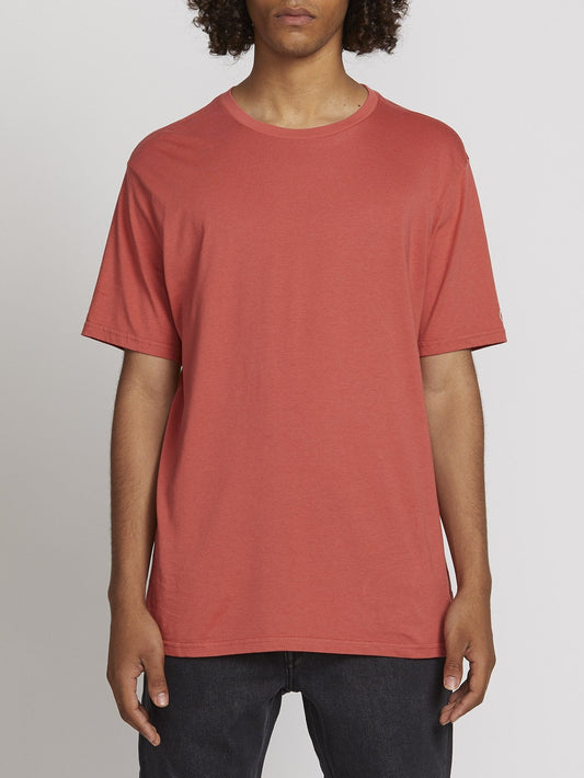 Solid T-shirt - Mineral Red
