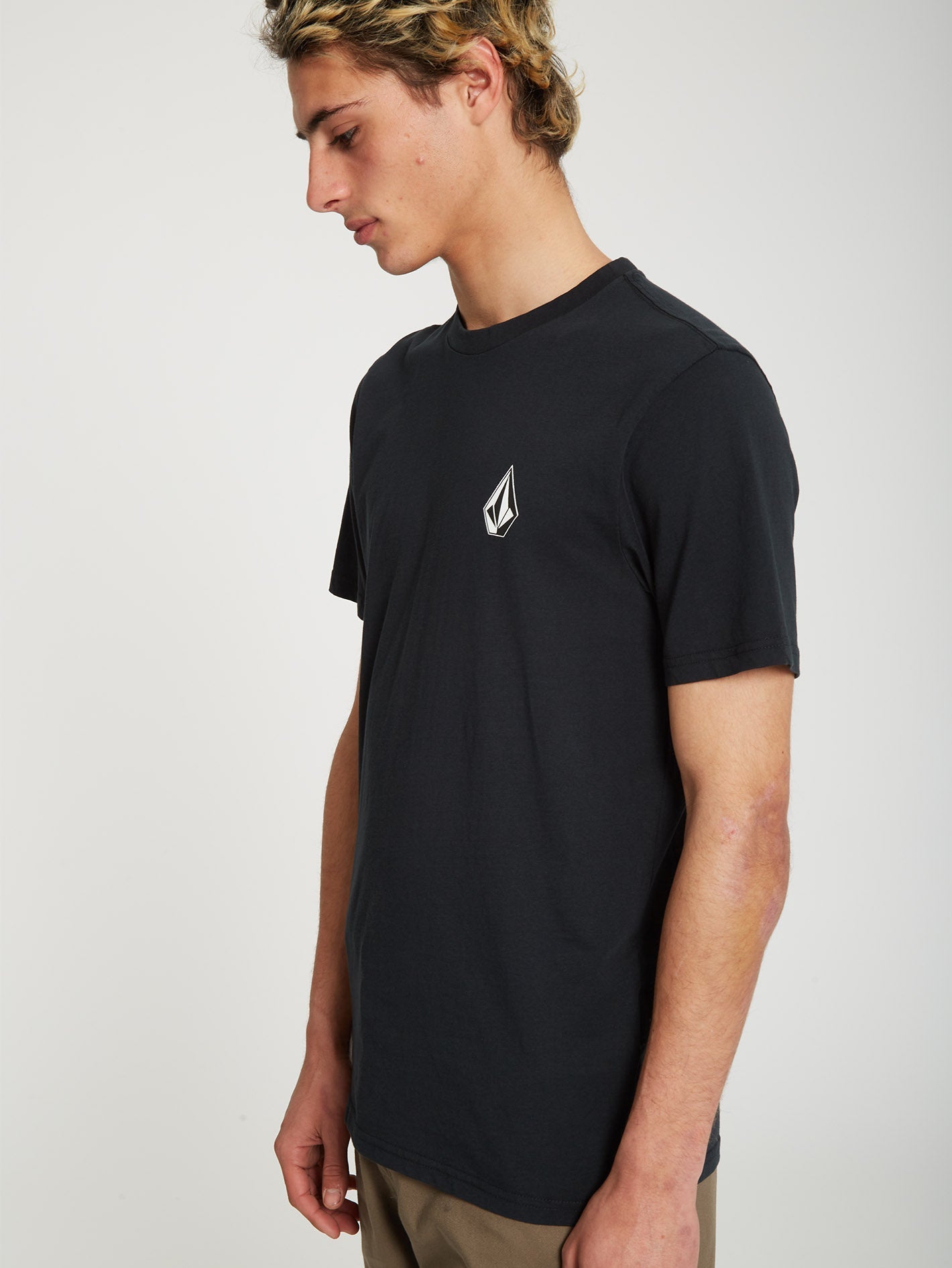 Iconic Stone T-shirt - BLACK