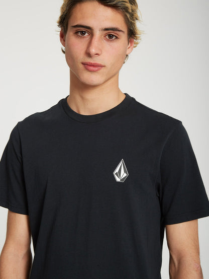 Iconic Stone T-shirt - BLACK