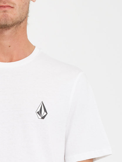 Iconic Stone T-shirt - WHITE
