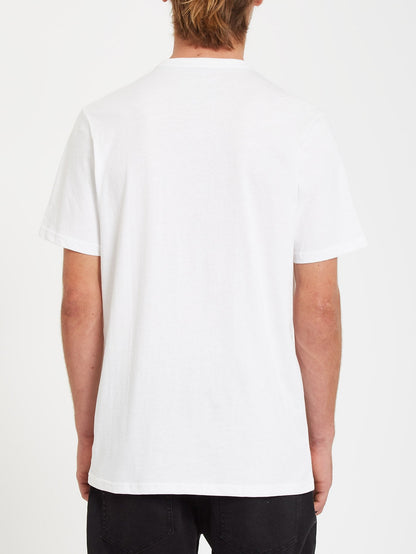 Iconic Stone T-shirt - WHITE