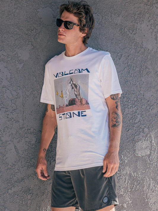 Stone Strike T-shirt - WHITE