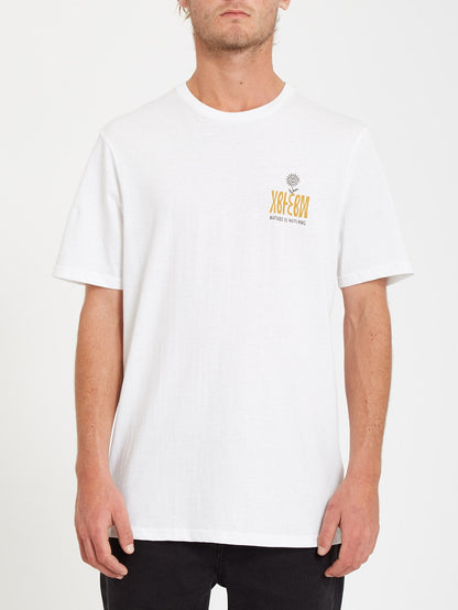 Daisy Flip T-shirt - WHITE
