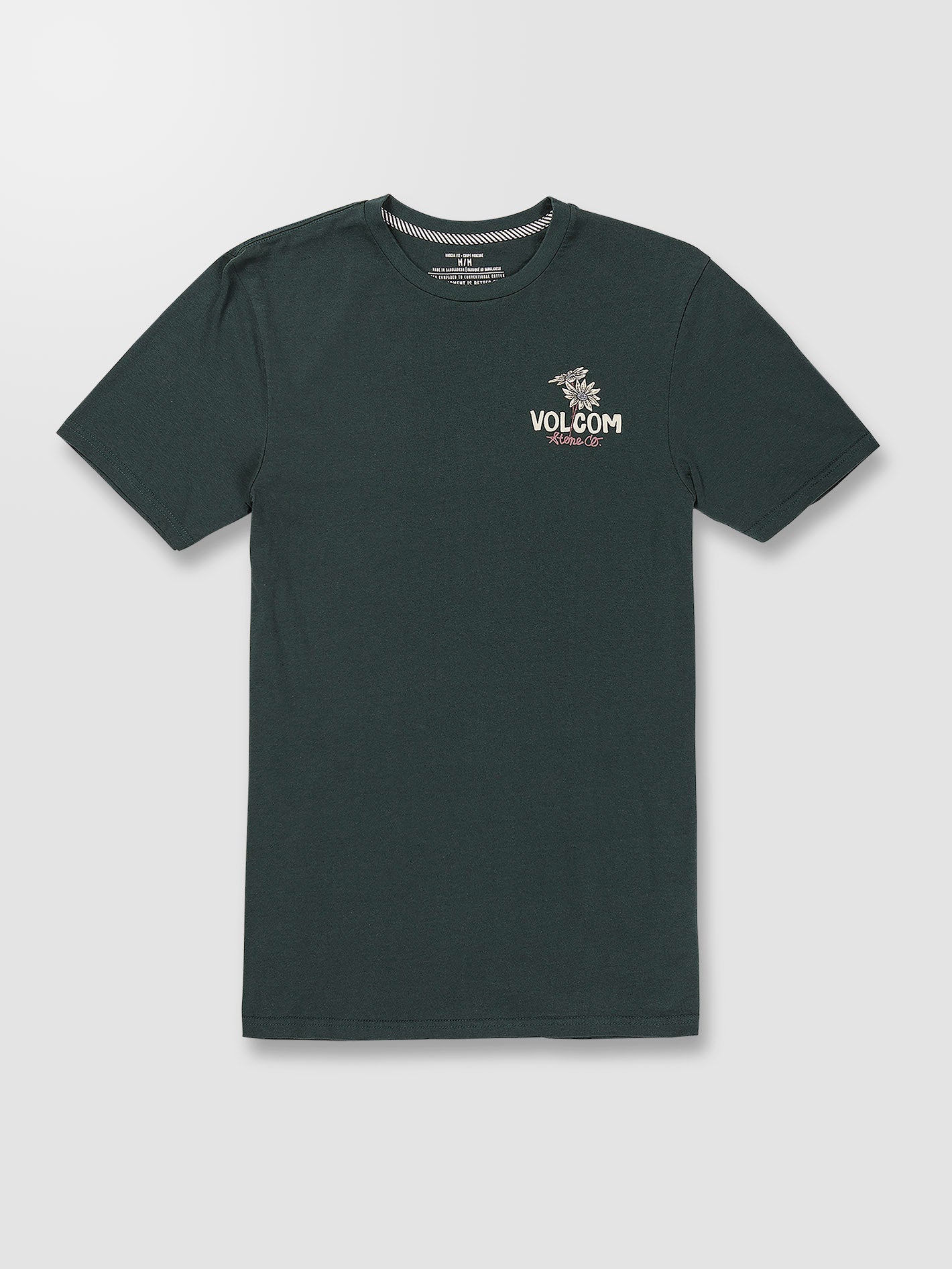 Psychedaisy T-shirt - CEDAR GREEN