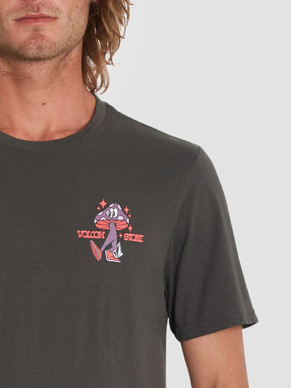 Mr Liberty T-shirt - RINSED BLACK