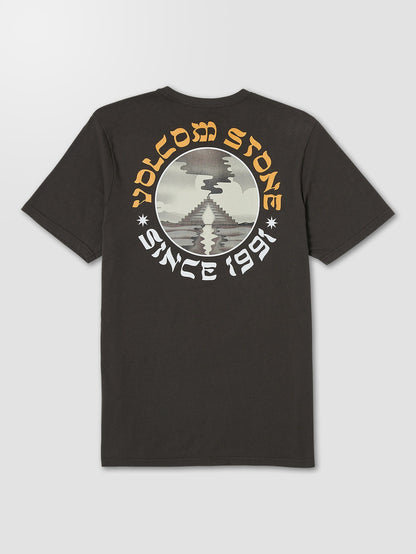 Stone Portal T-shirt - RINSED BLACK