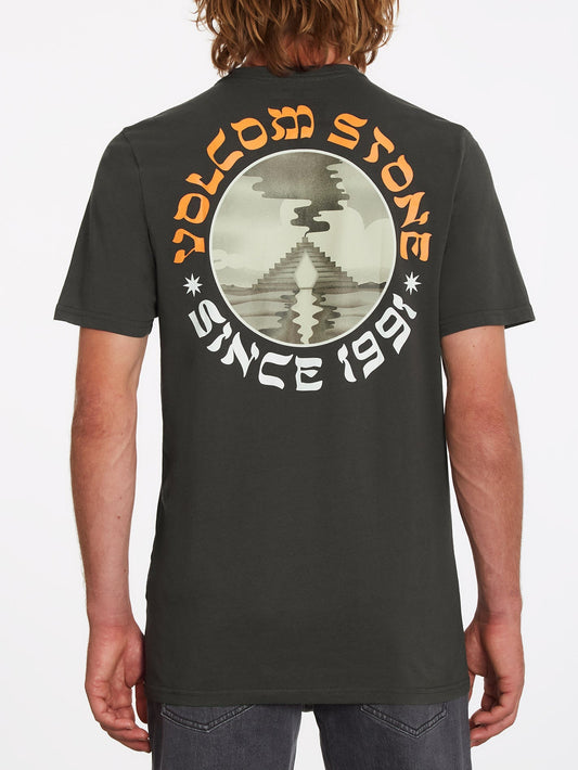 Stone Portal T-shirt - RINSED BLACK